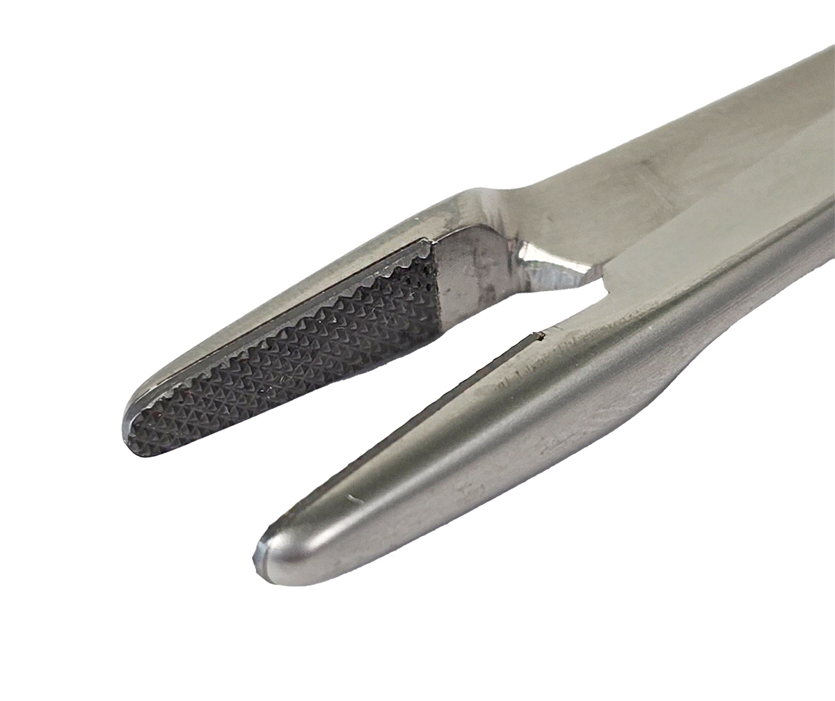 Nåleholder m. saks, Olsen Hegar, 14 cm, TC 2